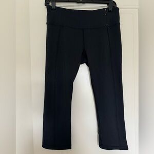 Calia essential crossover capri leggings, black